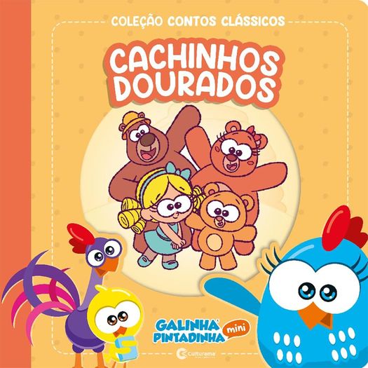 contos clássicos galinha pintadinha mini - cachinhos dourados contos clássicos galinha pintadinha mini - cachinhos dourados