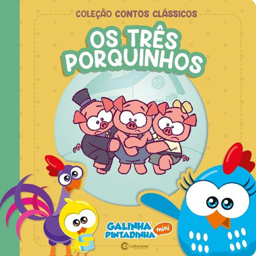 contos clássicos galinha pintadinha mini - os três porquinhos contos clássicos galinha pintadinha mini - os três porquinhos