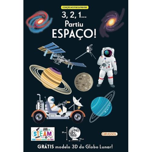 montar e aprender: 3,2,1 ... partiu espaço!