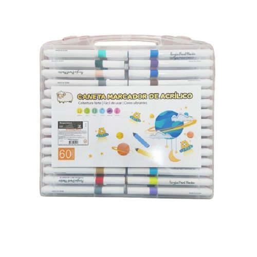kit-caneta-marcador-acrilico-maleta-60-unidades
