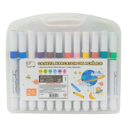 kit-caneta-marcador-acrilico-maleta-24-unidades