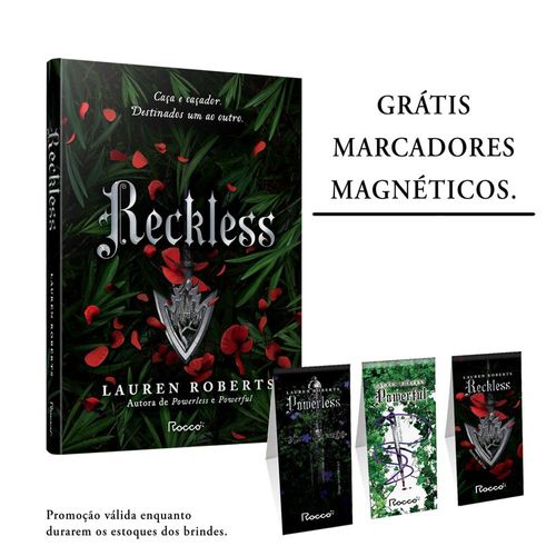 reckless: acompanha brindes (marcadores magnéticos) - edição limitada: 2