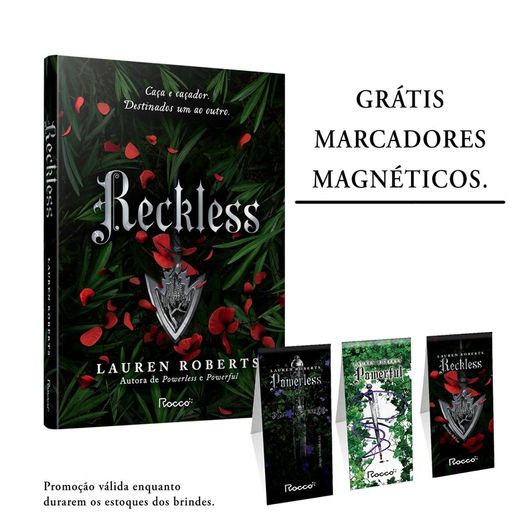 reckless: acompanha brindes (marcadores magnéticos) - edição limitada: 2