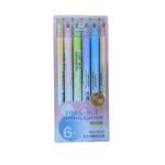 caneta-marcador-ponta-dupla-kit-6-cores-apagavel
