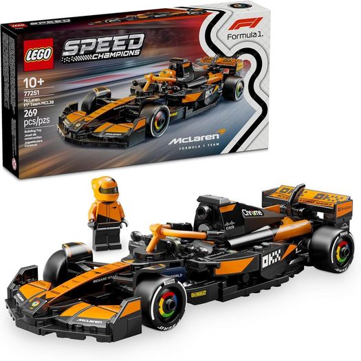 mclaren f1 team mcl38 - speed champions (77251) - lego
