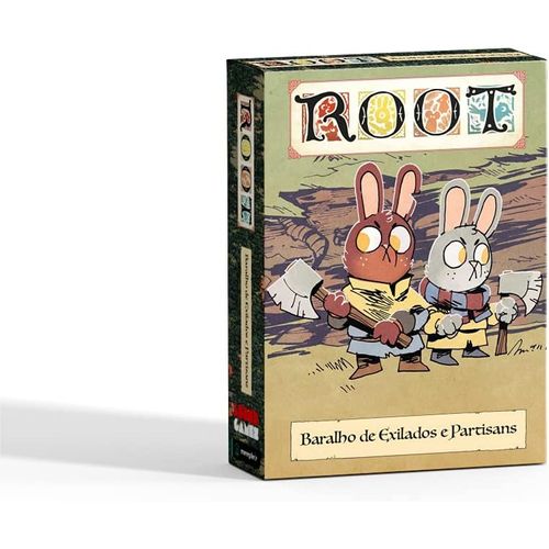 root- baralho de exilados e partisans - meeple br