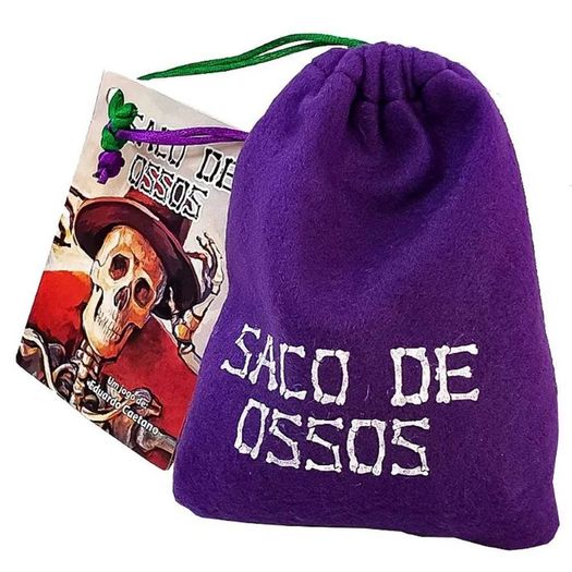 saco de ossos - verde e roxo - ludens spirit saco de ossos - verde e roxo - ludens spirit