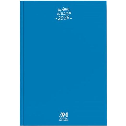 diário bíblico 2026 - brochura - azul diário bíblico 2026 - brochura - azul
