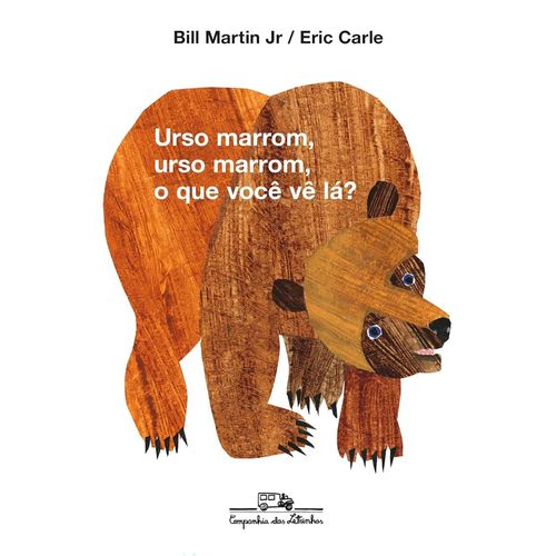 urso marrom, urso marrom, o que você vê lá?