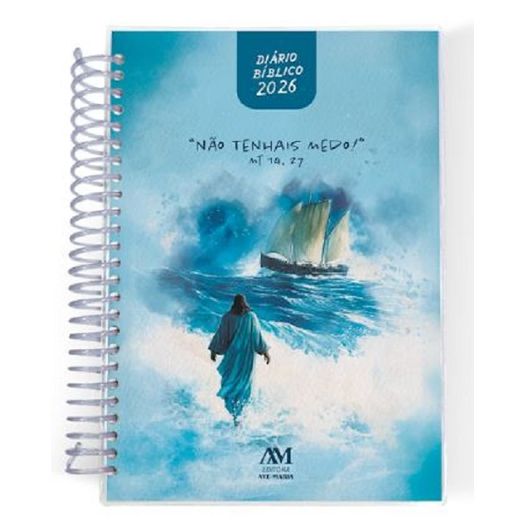 diario biblico 2026 - espiral - nao tenhais medo diario biblico 2026 - espiral - nao tenhais medo