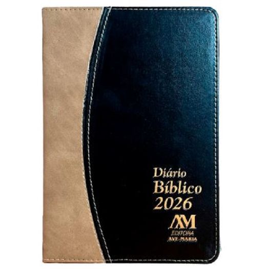 diario biblico 2026 - luxo marrom