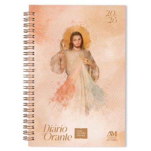 diario orante com lectio divina 2026 - jesus misericordioso