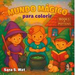 mundo mágico para colorir