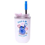 copo stitch e angel namorados com canudo inox copo stitch e angel namorados com canudo inox