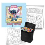 Livro-de-colorir-Stitch---Canetinhas-48-cores