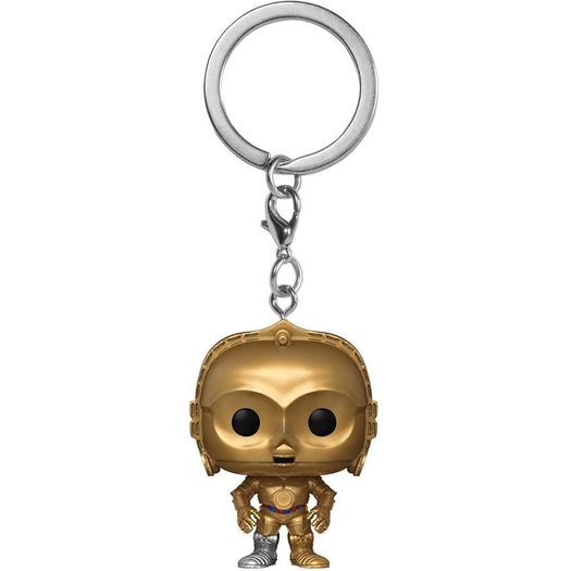 chaveiro star wars - c-3po - funko pocket pop chaveiro star wars - c-3po - funko pocket pop