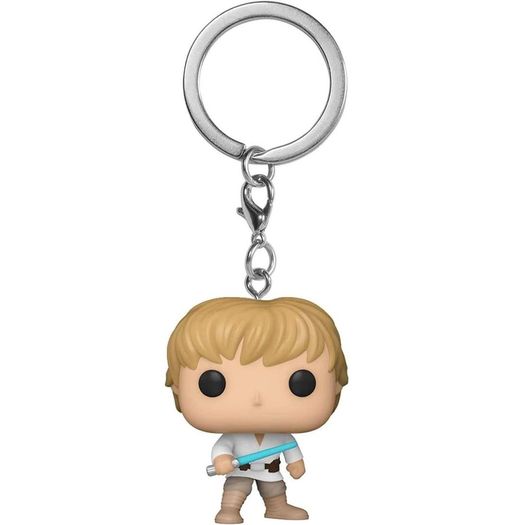 chaveiro star wars - luke skywalker - funko pocket pop chaveiro star wars - luke skywalker - funko pocket pop