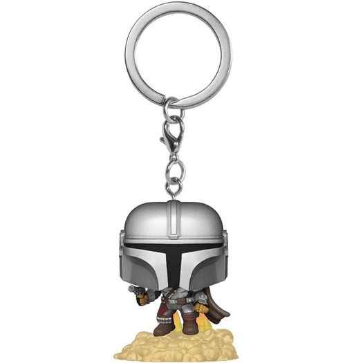 chaveiro star wars - the mandalorian - funko pocket pop chaveiro star wars - the mandalorian - funko pocket pop