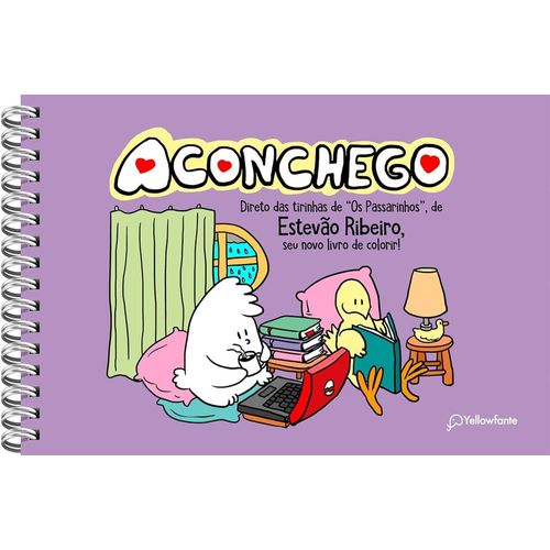 aconchego - para colorir