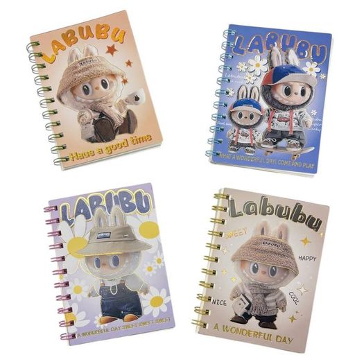 caderneta de anotacoes labubu diversos modelos caderneta de anotacoes labubu diversos modelos