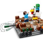 minicraft - ringue de luta da mansao woodland (21272) - lego