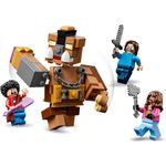 minicraft - ringue de luta da mansao woodland (21272) - lego