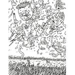 zumbis para colorir zumbis para colorir