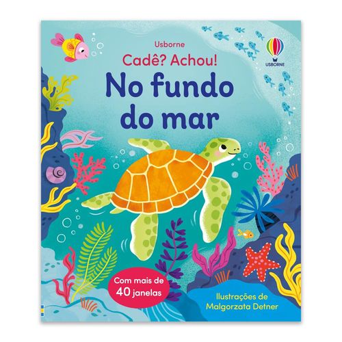 no fundo do mar: cadê? achou!