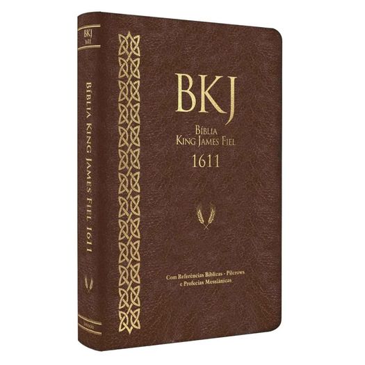 bíblia king james fiel 1611 - standard - marrom