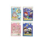 caderno de anotações labubu espiral médio caderno de anotações labubu espiral médio