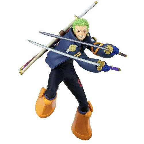 one piece - battle record roronoa zoro figure - banpresto