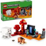 minecraft - a emboscada no portal do nether (21255) - lego