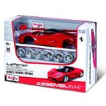 la ferrari kit em metal para montar 1/24 - maisto