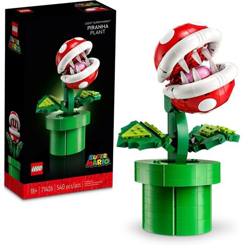 super mario - planta piranha (71426) - lego