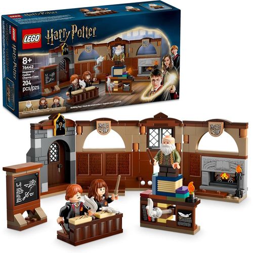 harry potter - castelo de hogwarts - aula de feiticos (76442) - lego