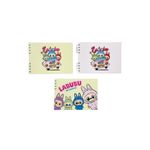caderno de colorir labubu pastel diversos modelos