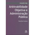 arbitrabilidade objetiva e administração pública