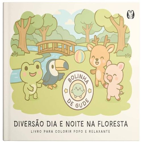 bolinha de gude - diversão dia e noite na floresta