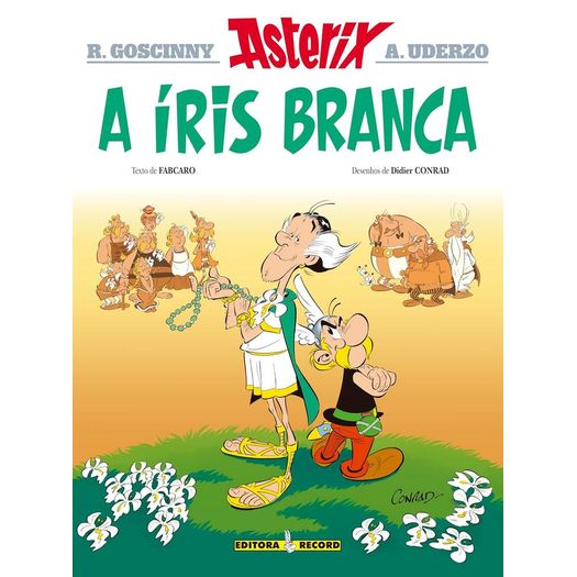 a íris branca - 40 as aventuras de asterix