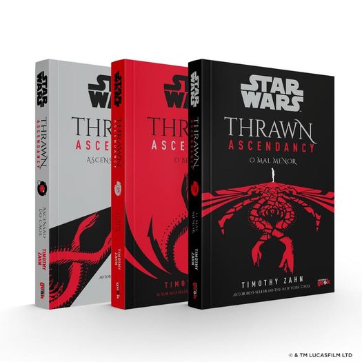 box trilogia star wars: thrawn ascendancy