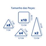 brincando de engenheiro magnético 24 peças brincando de engenheiro magnético 24 peças