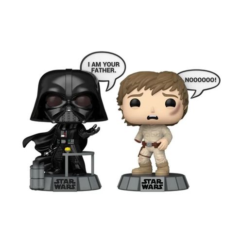 star wars - darth vader and luke skywalker (2 pack) - funko