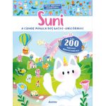suni, a cidade mágica dos gatos-unicórnios - meus adesivos divertidos