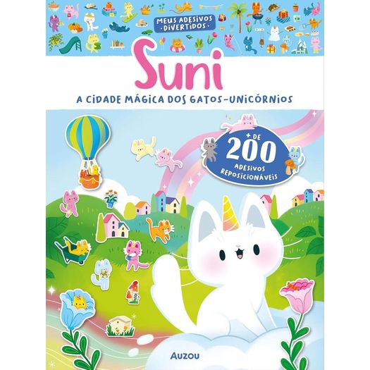 suni, a cidade mágica dos gatos-unicórnios - meus adesivos divertidos suni, a cidade mágica dos gatos-unicórnios - meus adesivos divertidos