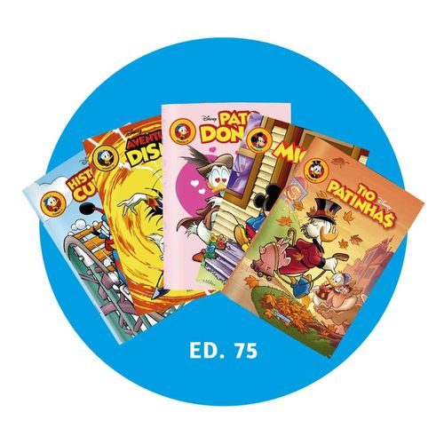 kit gibis disney edição 75
