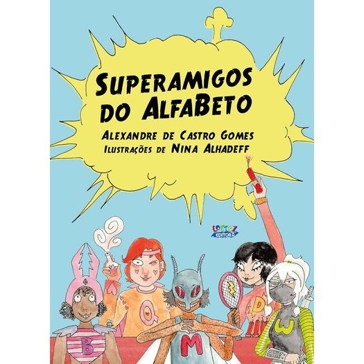 superamigos do alfabeto