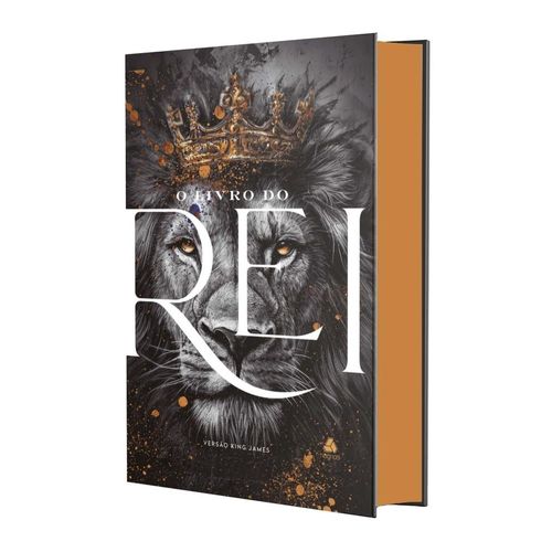 bíblia sagrada king james - compacta - leão o livro do rei