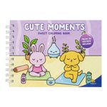 sweet coloring book: cute moments