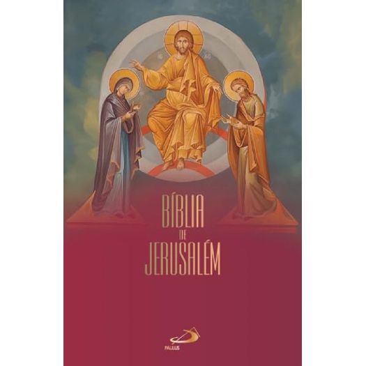 biblia de jerusalém - média - cristo (capa cristal) biblia de jerusalém - média - cristo (capa cristal)