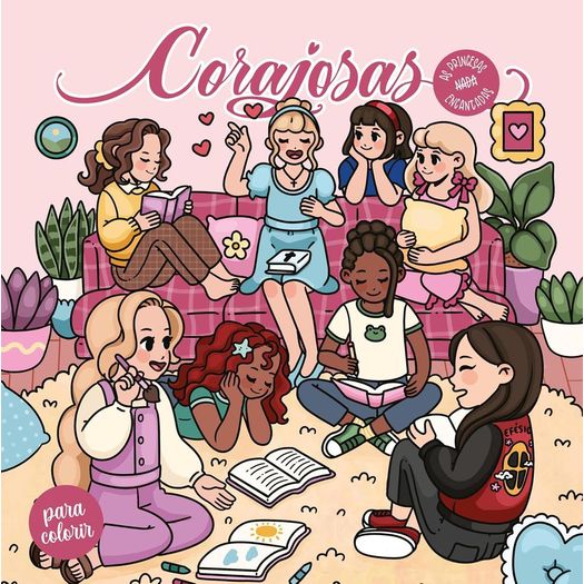 corajosas - para colorir